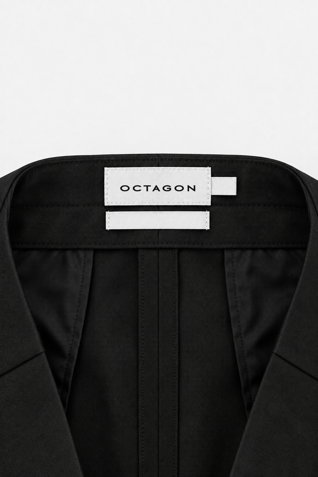 Inside waistband with woven Octagon label