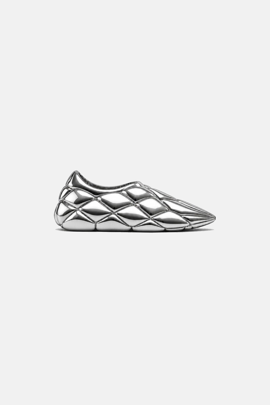 Chrome tag-free OCTAGON Foam Runner strict lateral side profile